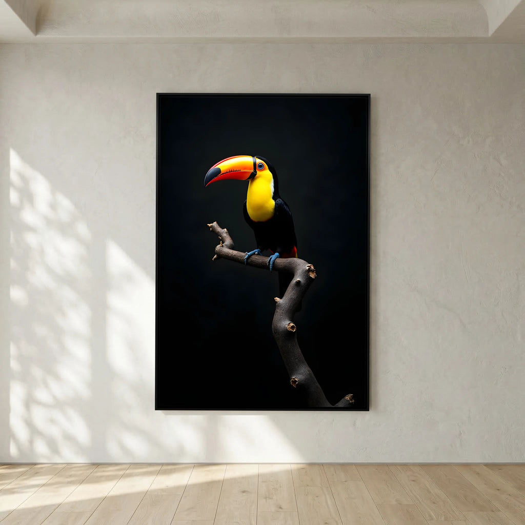 Toucan Minimalist Wall Canvas