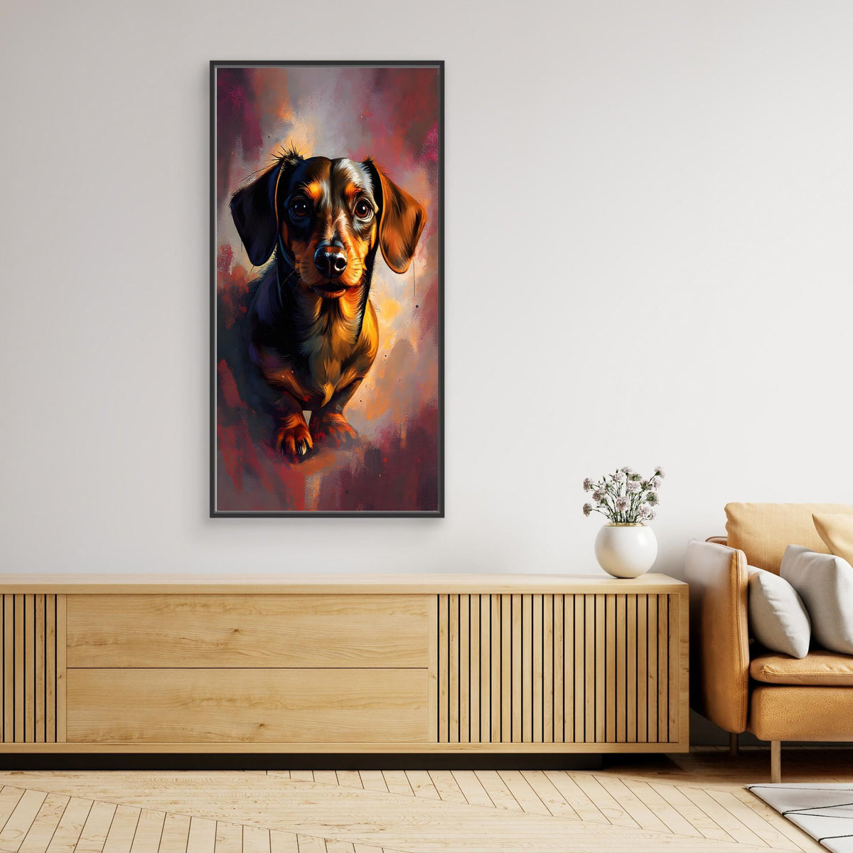 Dachshunds Intense Gaze