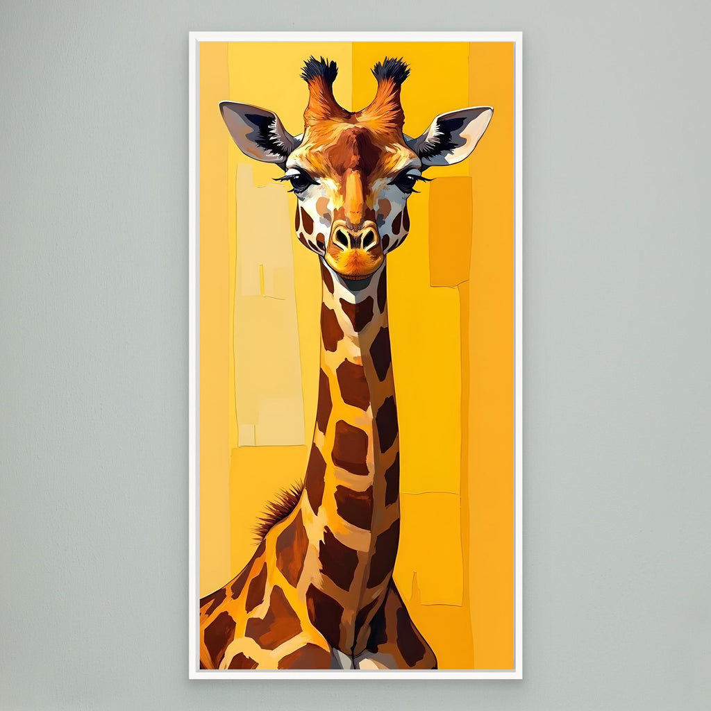 Digital Art Lone Giraffe