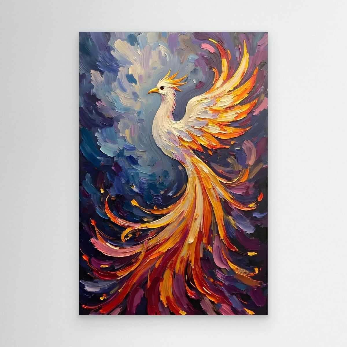 Pheonix Abstract Oil Style Minimalist Wall Decor