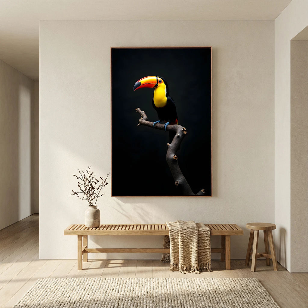 Toucan Minimalist Wall Canvas