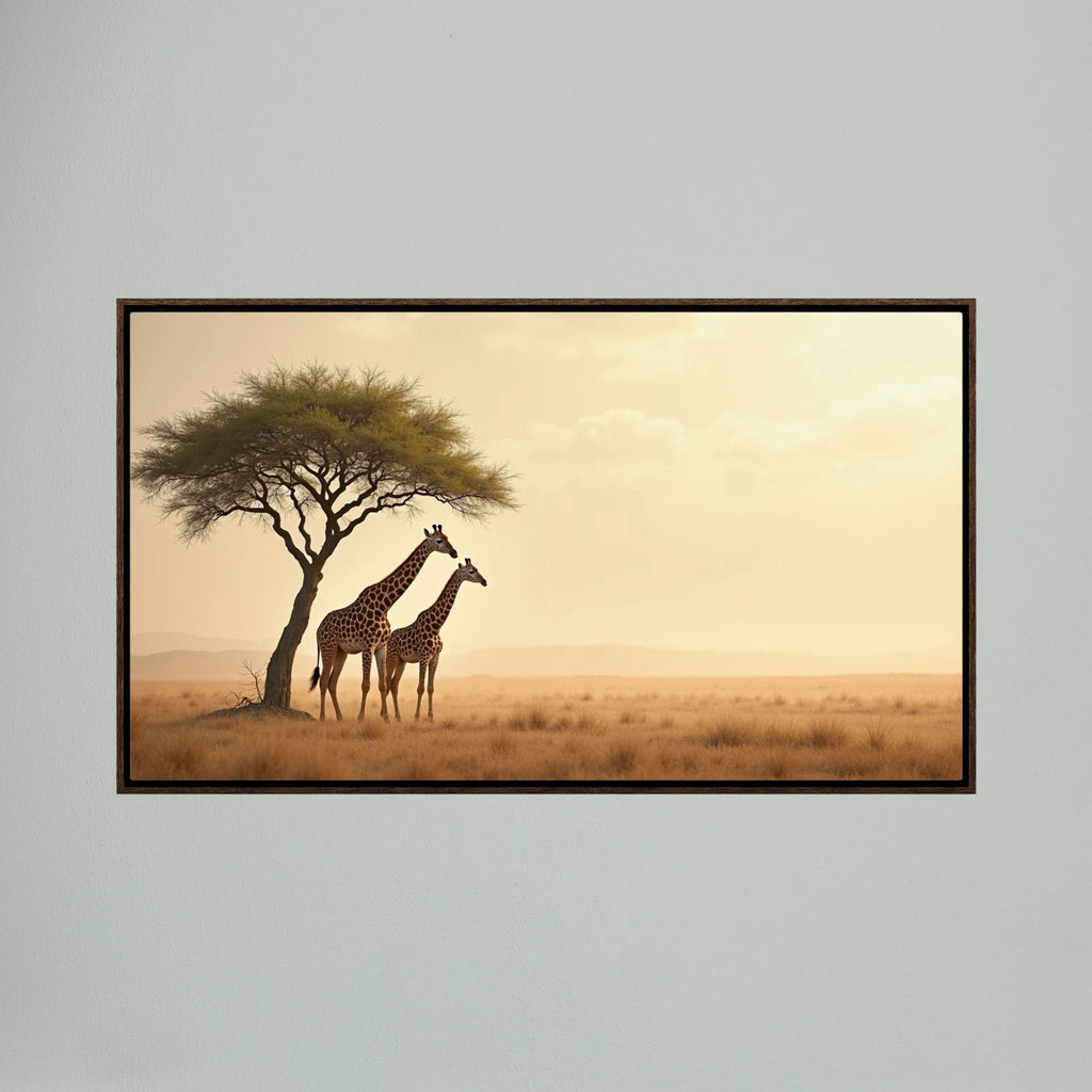 Giraffe In The Planes
