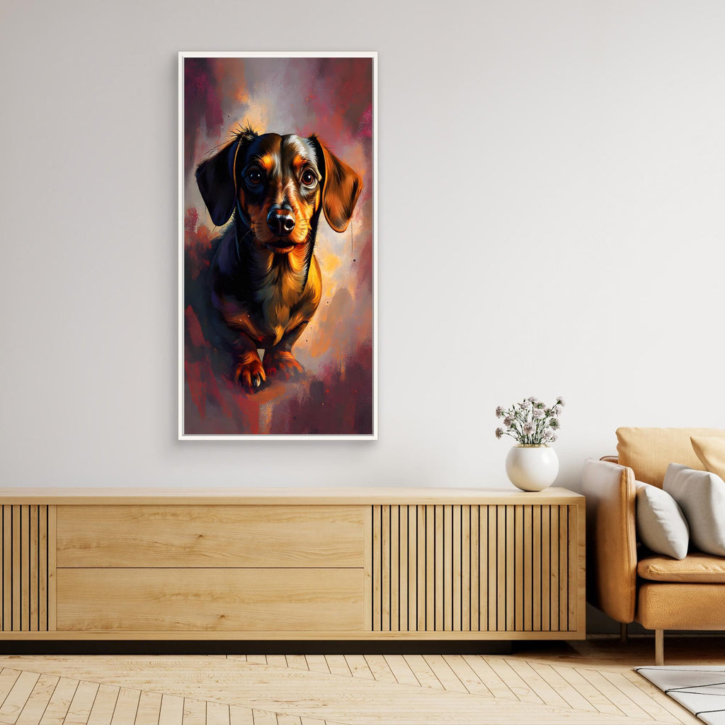 Dachshunds Intense Gaze
