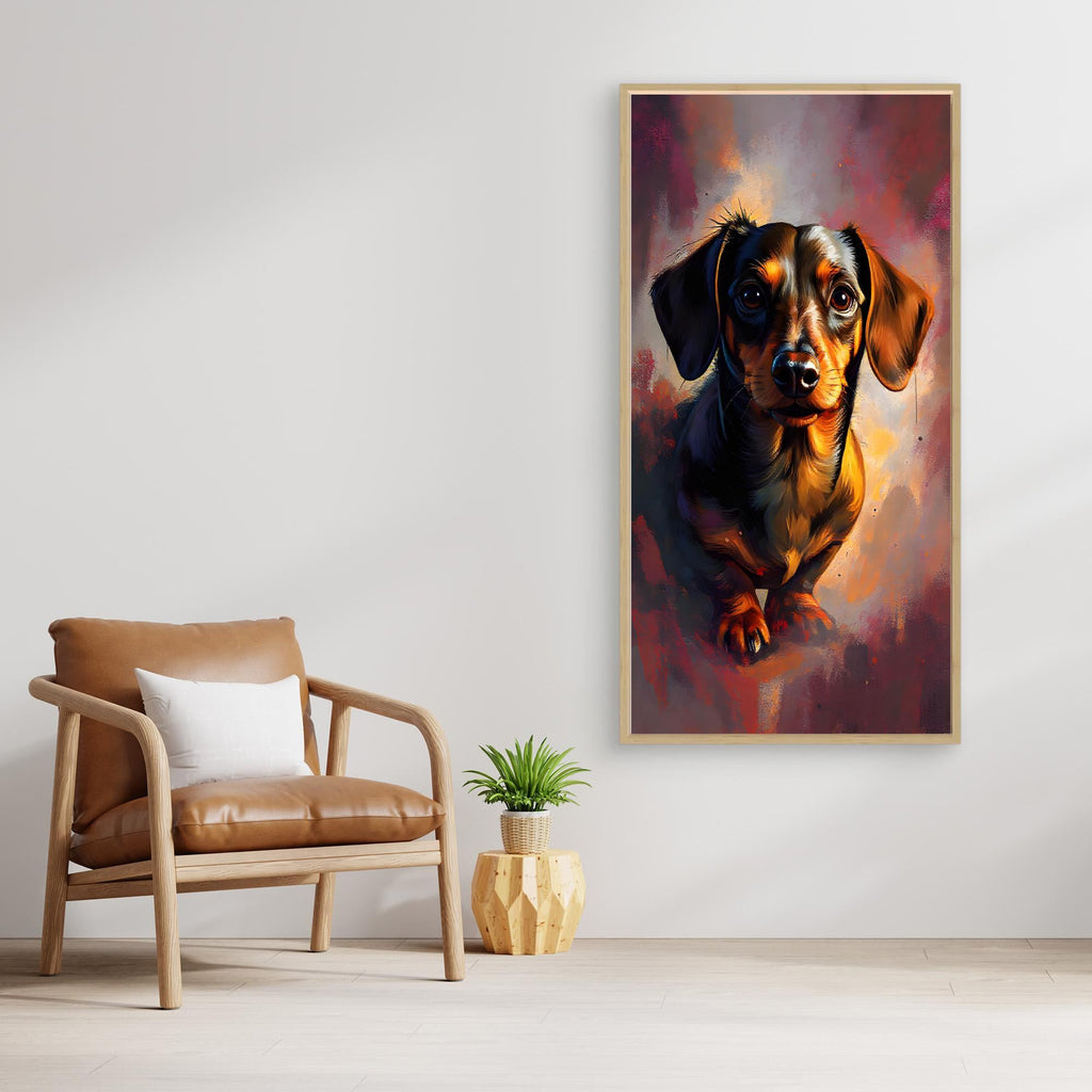 Dachshunds Intense Gaze