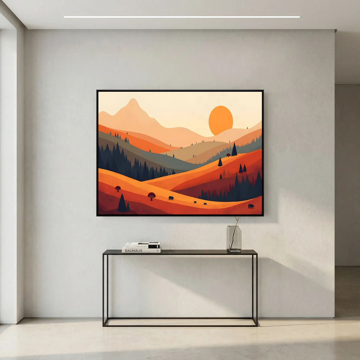 Bears On The Autumn Plains 