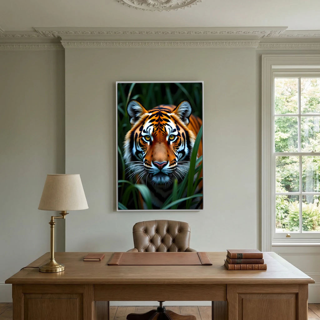 Tigers Eye Minimalist Canvas
