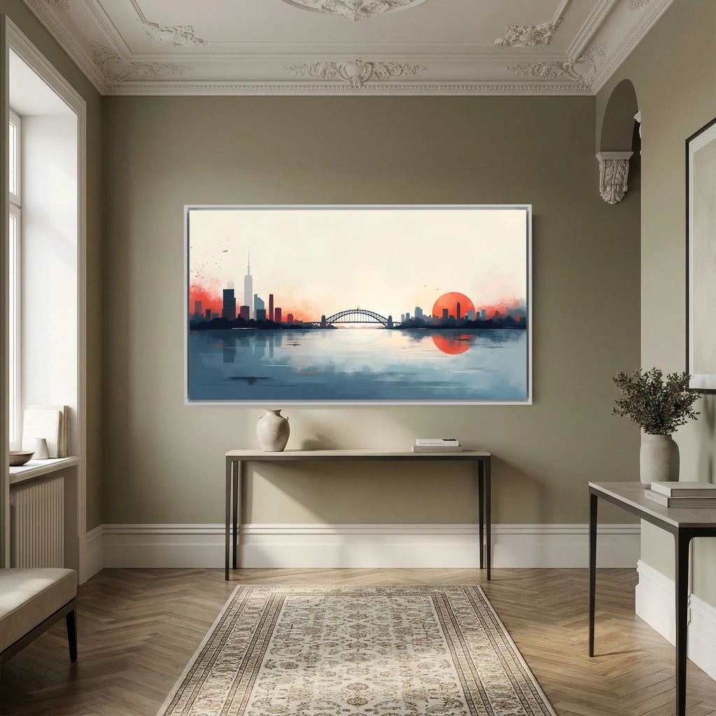 Sydney Harbour Abstract Wall Art