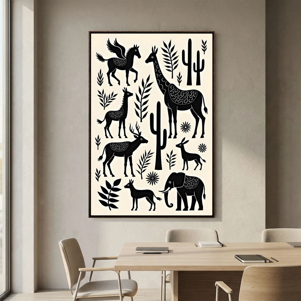 African Planes Mystic Wall Art
