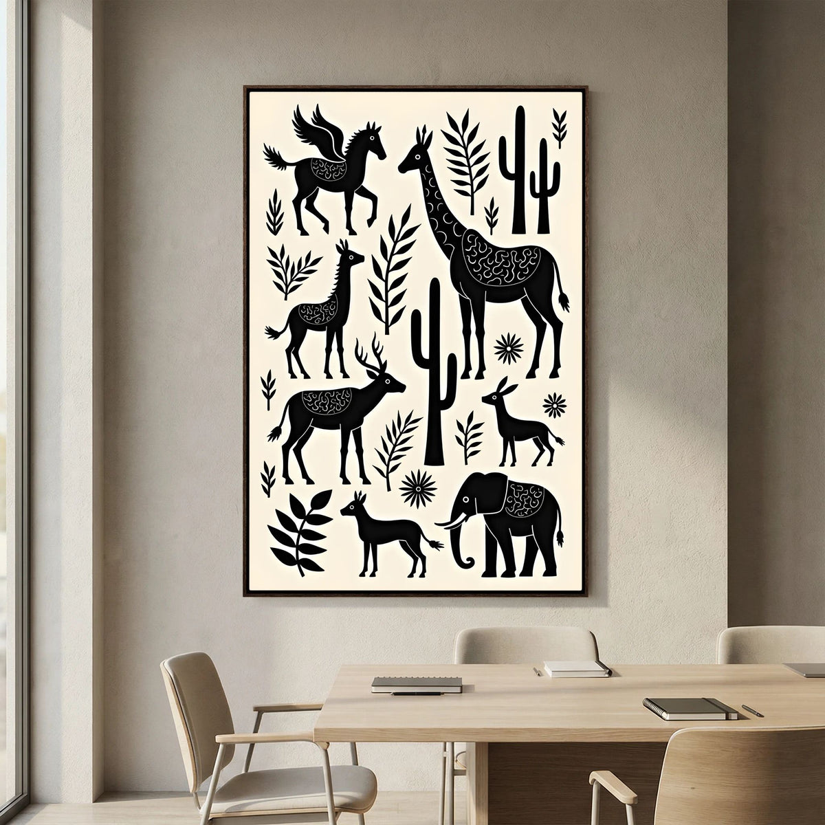 African Planes Mystic Wall Art