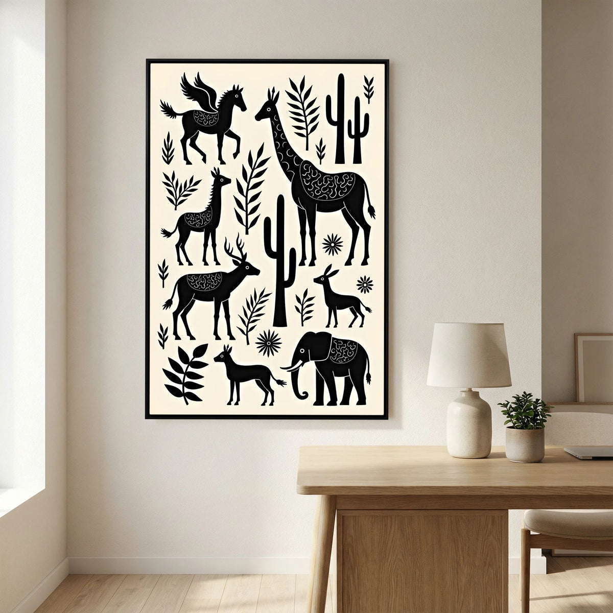 African Planes Mystic Wall Art