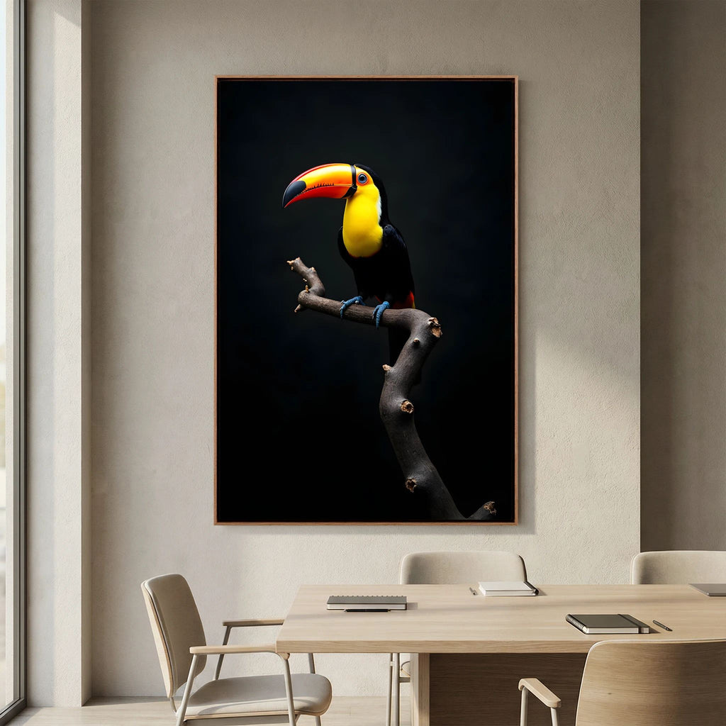 Toucan Minimalist Wall Canvas