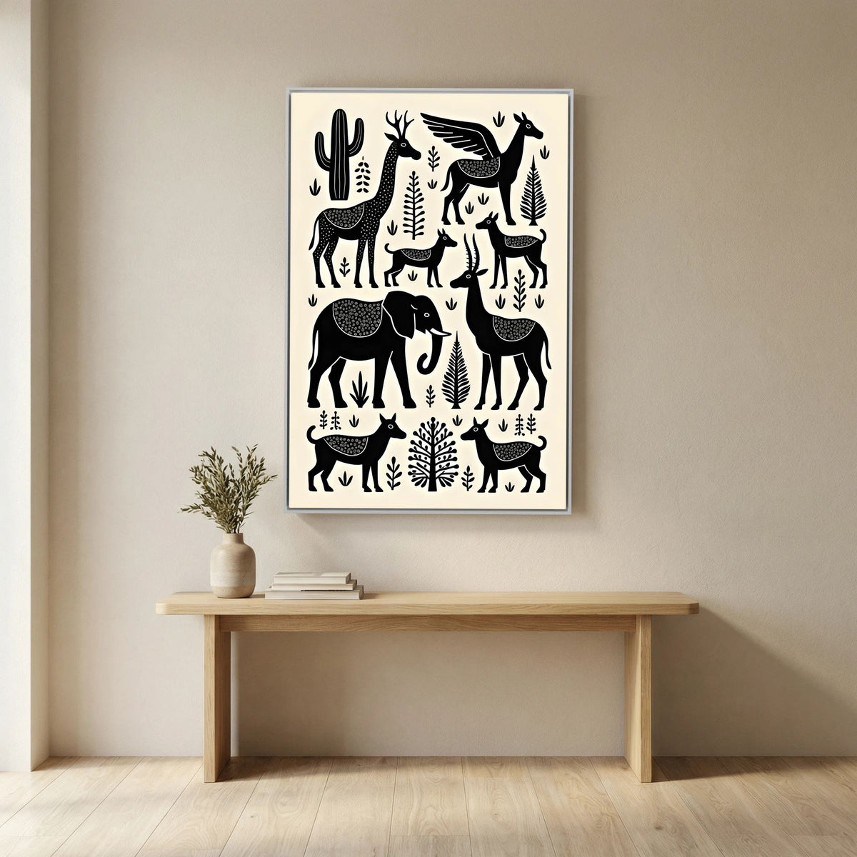 Animal Mystic On The African Planes Wall Art