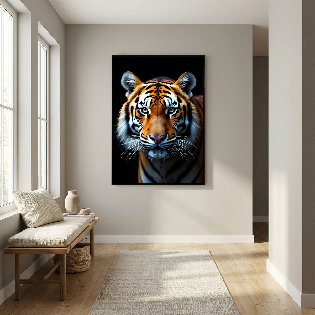 Tigers Eye Canvas Print