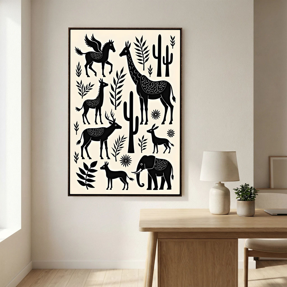 African Planes Mystic Wall Art