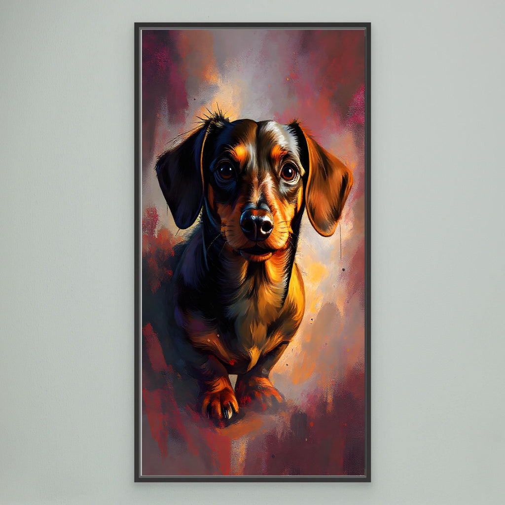 Dachshunds Intense Gaze