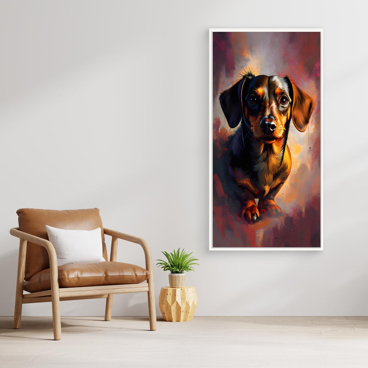Dachshunds Intense Gaze